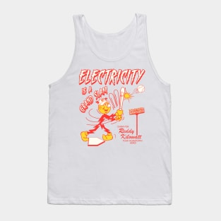 Reddy Kilowatt Baseball Hero Tank Top